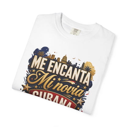 Camiseta “Me Encanta Mi Cubana Tóxica” – Humor y Orgullo Latino para Hombre