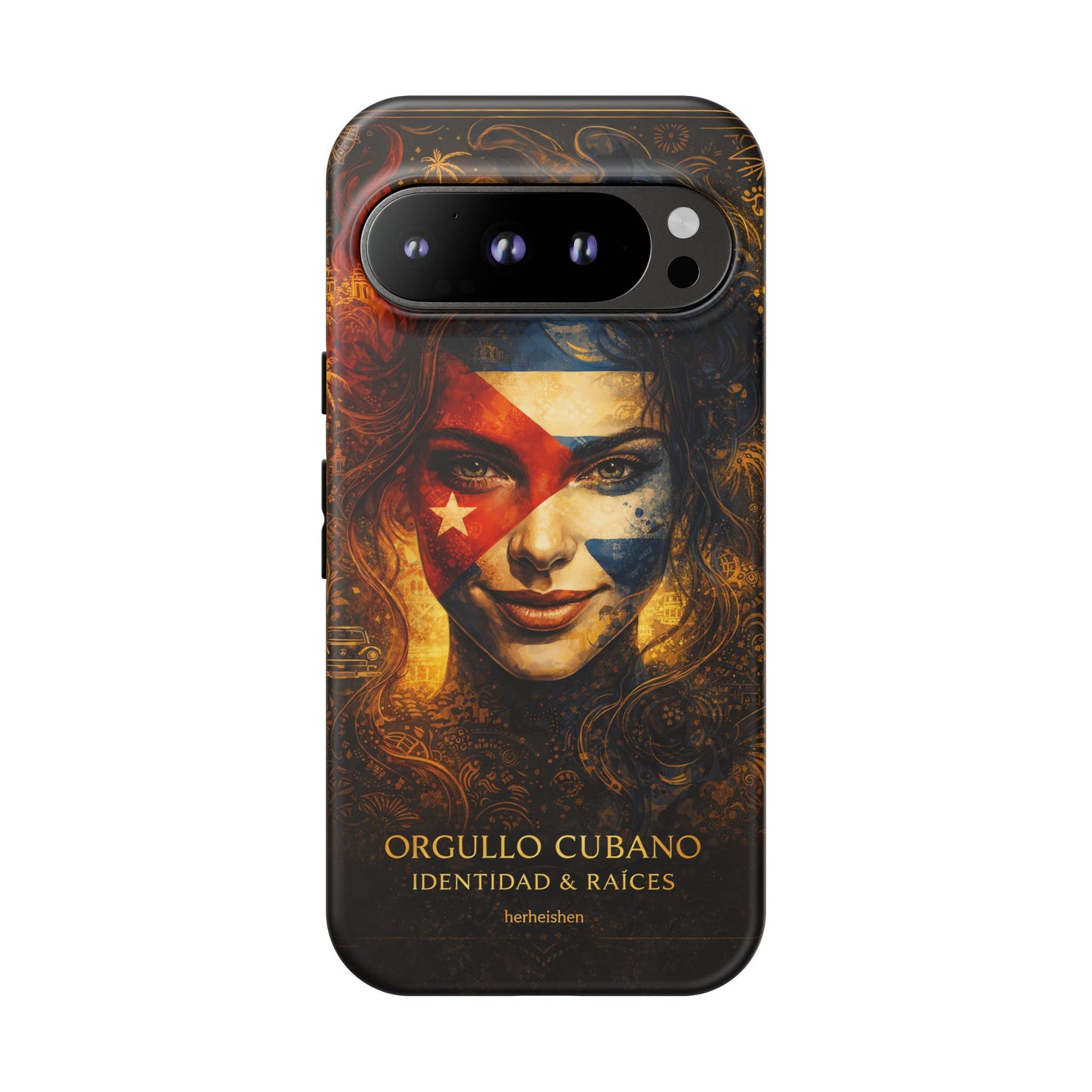 Funda Orgullo Cubano – Identidad & Raíces | Diseño Premium Artístico