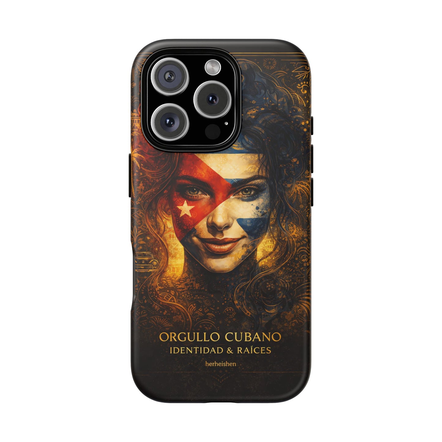 Funda Orgullo Cubano – Identidad & Raíces | Diseño Premium Artístico