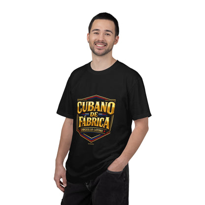 Camiseta Cubano de Fábrica – Orgullo Latino Premium Streetwear
