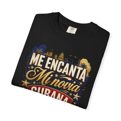 Camiseta “Me Encanta Mi Cubana Tóxica” – Humor y Orgullo Latino para Hombre