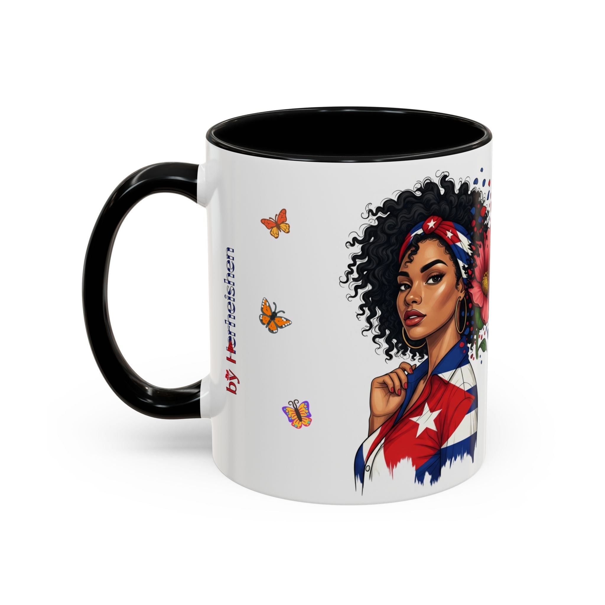 "La Esencia, no la Presencia" Coffee Cup (11/15oz) - Herheishen Prints