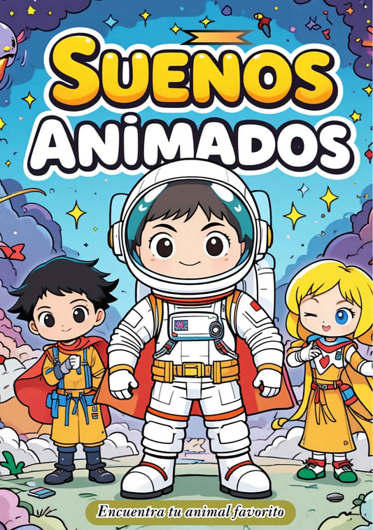 Libro Sueños Animados: Encuentra tu Animal Favorito 